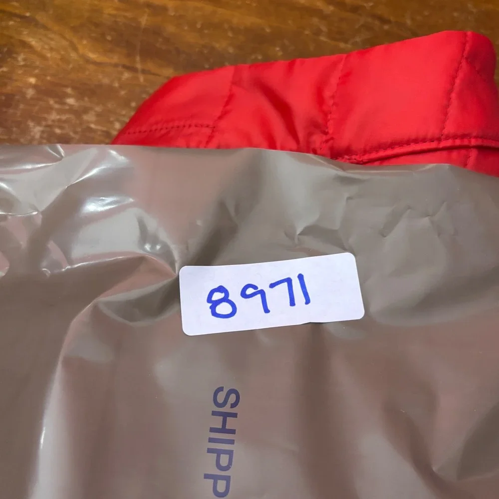 Kurgo Loft Jacket Dog Coat XL Chili Red Quilted Reflective Water Resistant‎ NEW